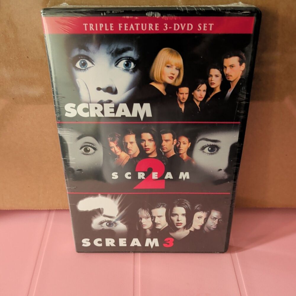 SCREAM SCREAM 2 SCREAM 3 TRIPLE FEATURE (DVD)